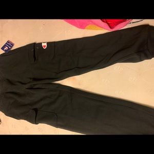 black champion sweatpants